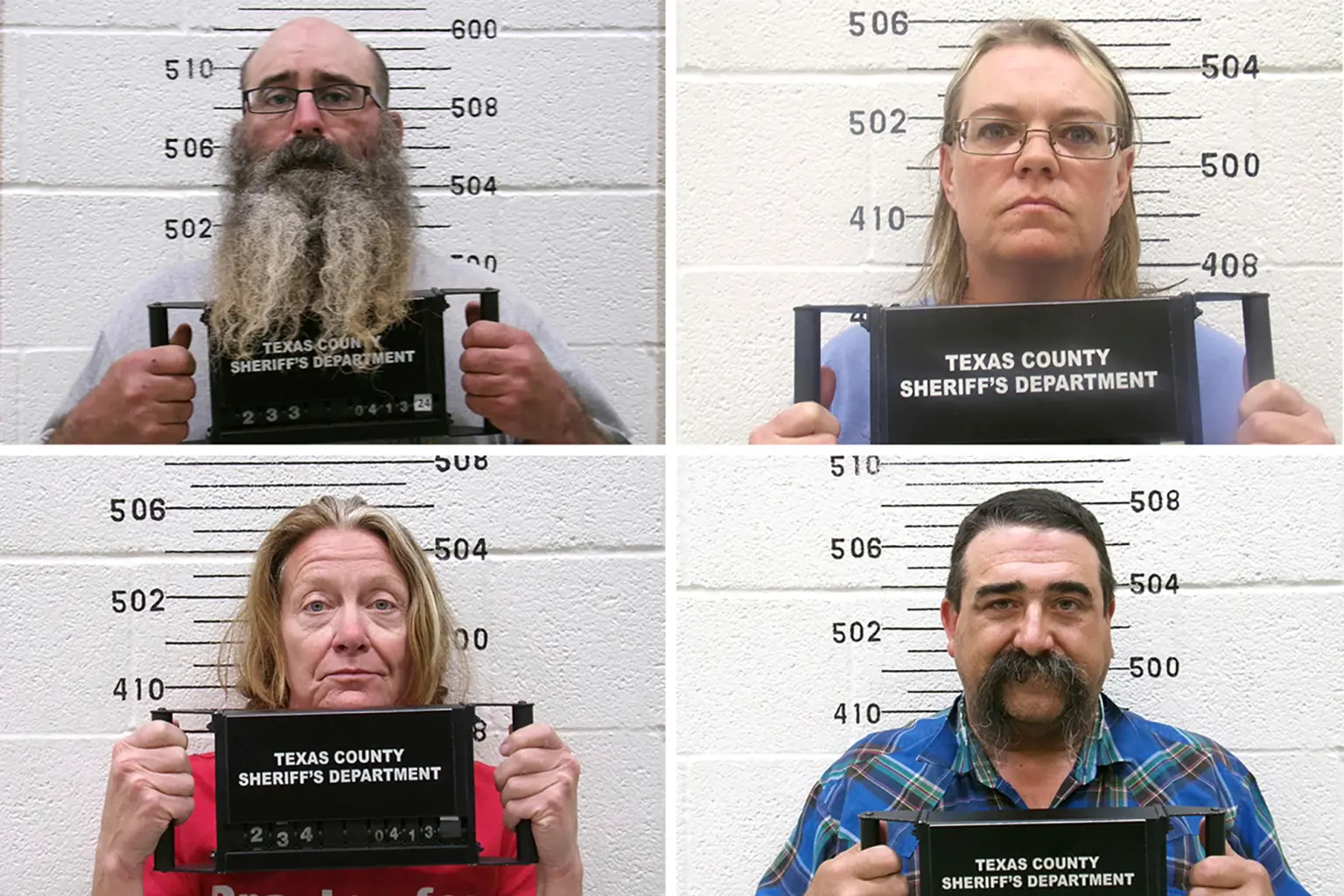 Five individuals, Tifany Adams, Tad Cullam, Cole Twombly, Cora Twombly, and Paul Grice, have been arrested and charged with murder.