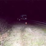 Brush area along Ocean Parkway. where remains were recovered (easterly view)