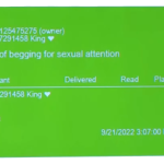 Leilani Simon - Text Messages