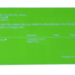 Leilani Simon - Text Messages